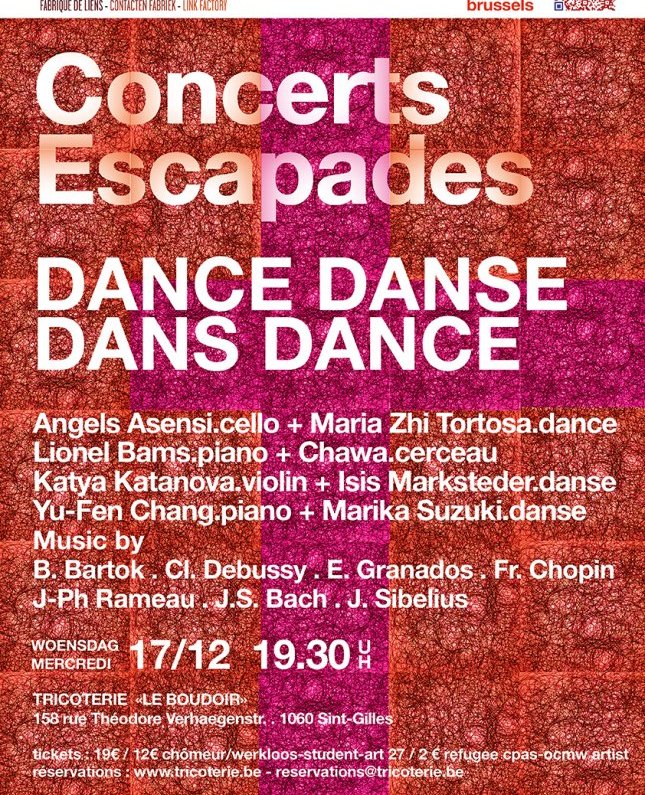 Concerts escapades - DANCE DANSE DANS DANCE
